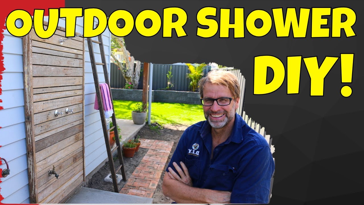 How to Build an Outdoor Shower.
