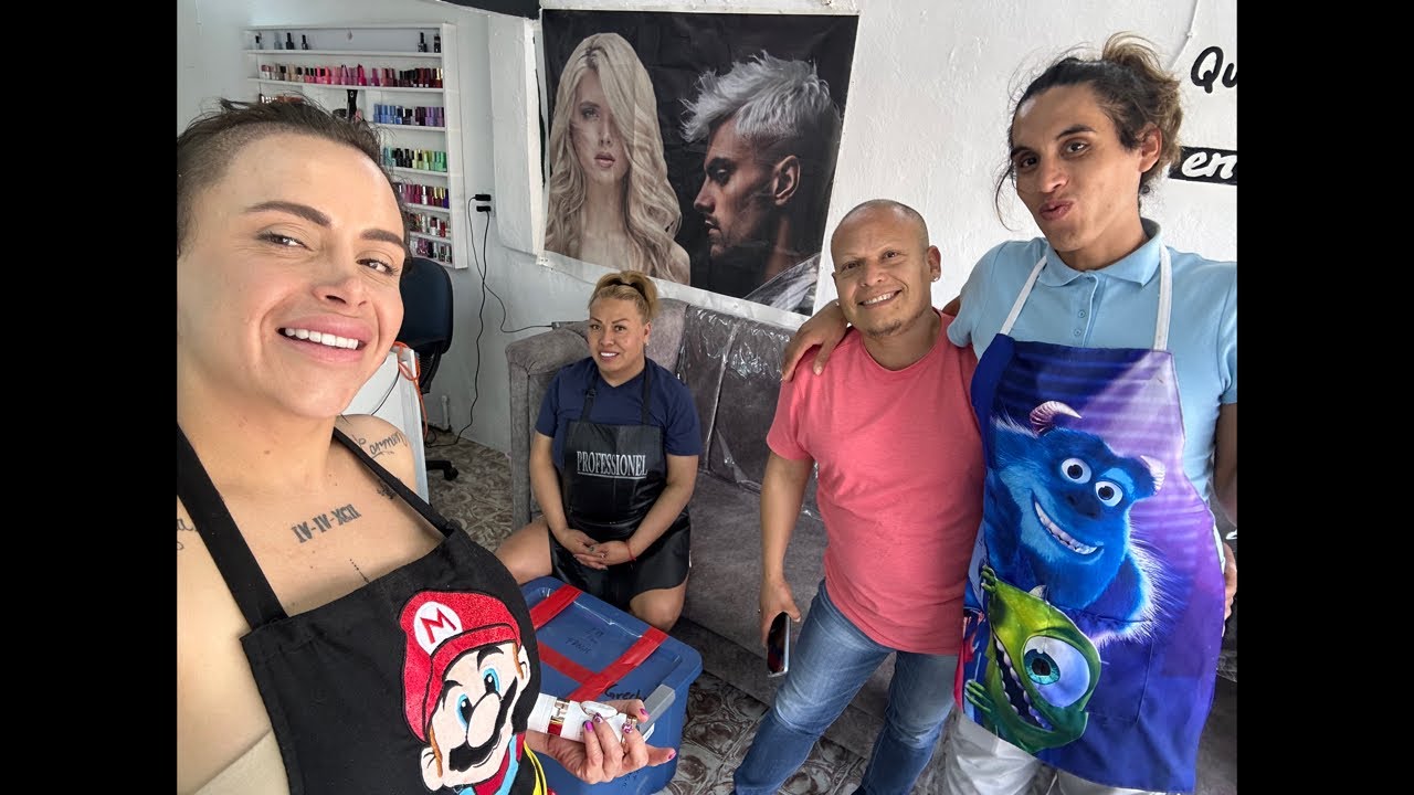 Abriendo regalitos de morenita rivera