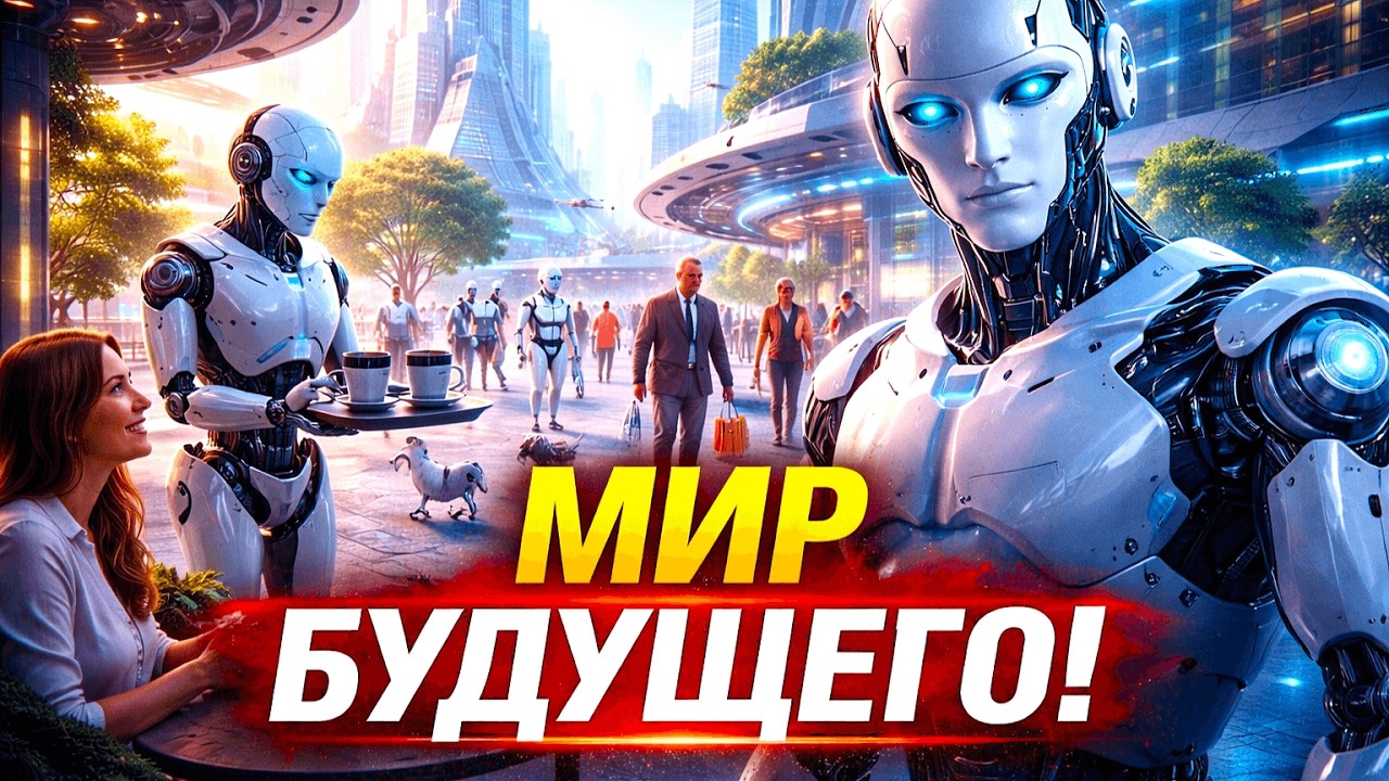 МИР БУДУЩЕГО! | Как технологии, роботы и ИИ изменят нашу жизнь!
