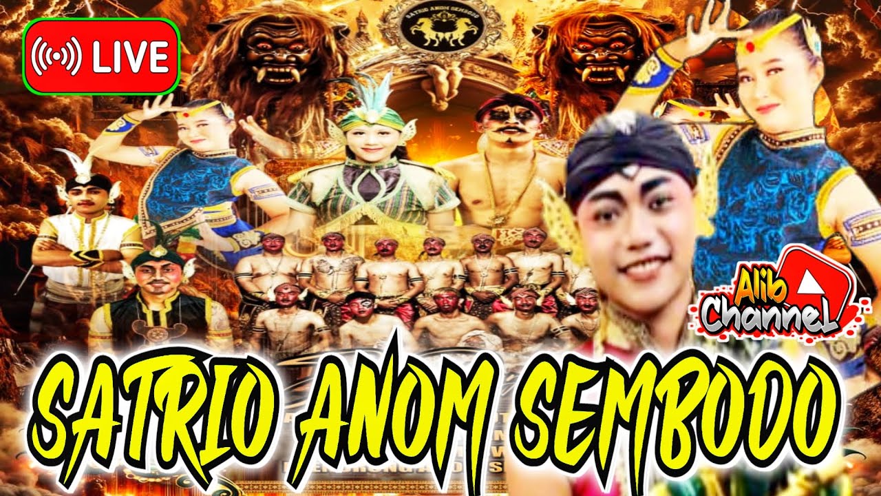 🛑#LIVE SATRIO ANOM SEMBODO LOKASI BULUS TEMPEL CANDIBINANGUN PAKEM SLEMAN