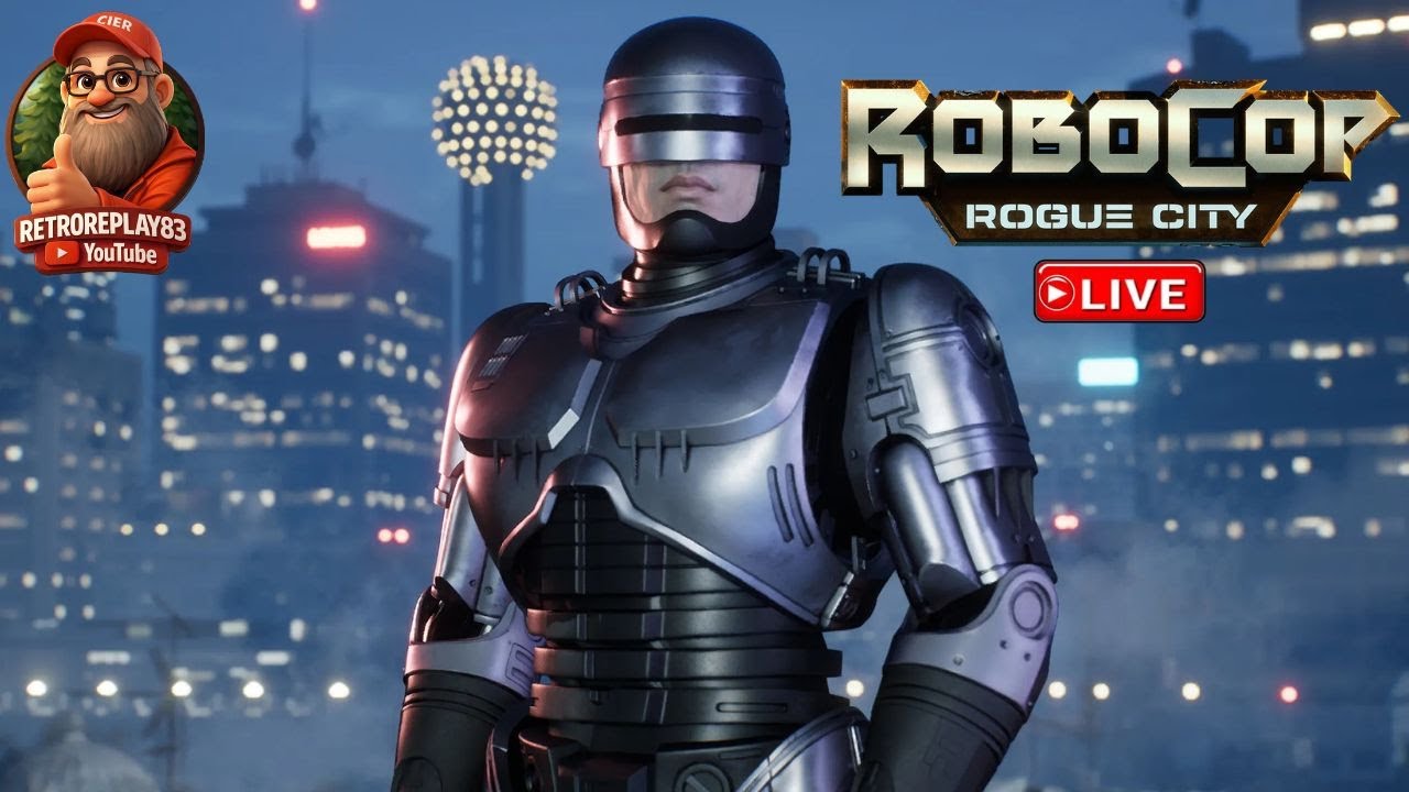 RoboCop: Rogue City - Part #3 - PC Live Stream