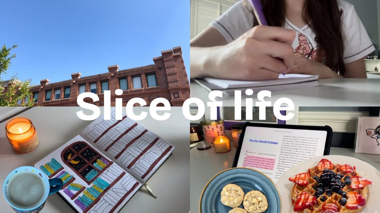 Slice of life 💌 baking cookies, good food, puzzle & reading updates 