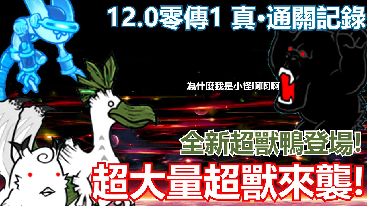 《貓咪大戰爭》12.0零傳1真·通關記錄!議事阻擾貓再度襲來!