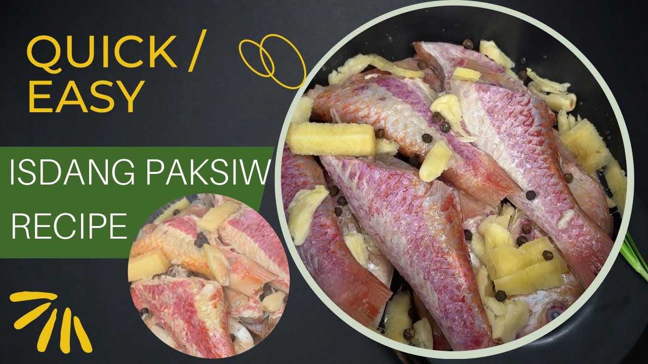 Quick & Easy Isdang Paksiw for Beginners | Easy Filipino Fish Recipe 