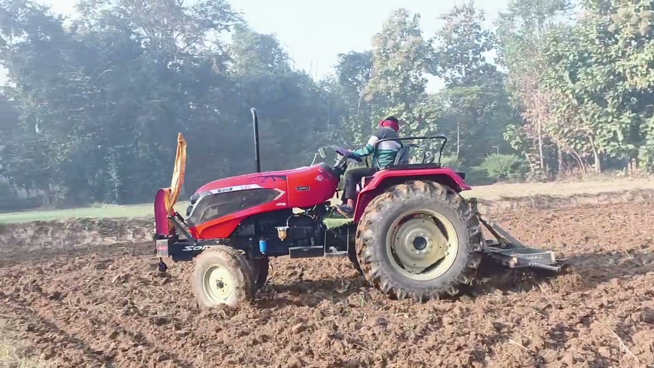 Solis JP 975 New Tractor Cultivator Par Full Demo 2026  @AkhilSolis45 