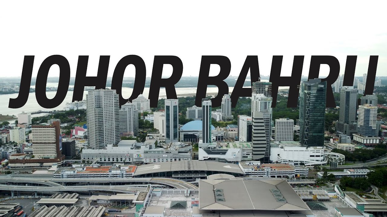 Johor Bahru City Aerial View 2022 [4k] - City Square/Komtar JBCC/Astaka Tower JB/R&F Princess Cove