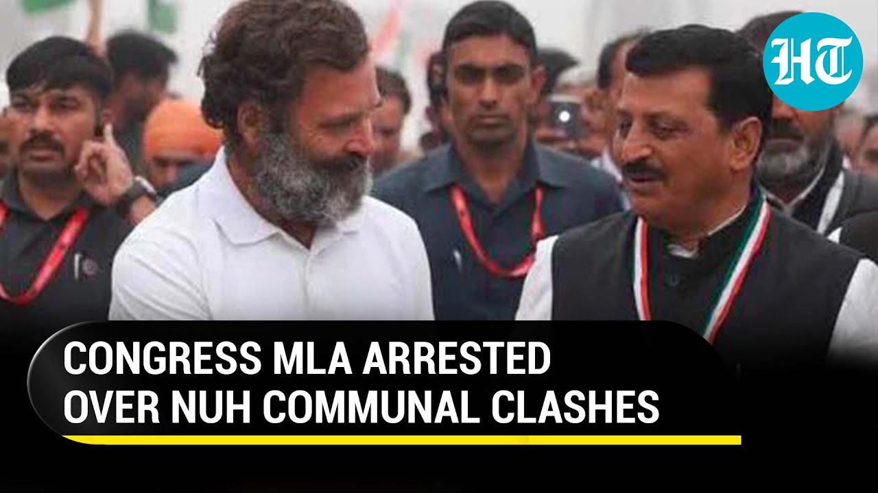 Nuh Violence: Region Tense After Cong MLA Mamman Khan’s Arrest; Mobile Internet Snapped | Details