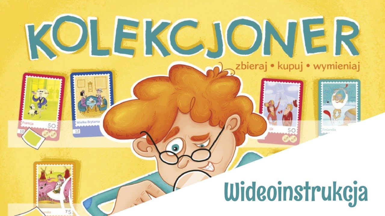 Jak grać? | Kolekcjoner - Wydawnictwo Kukuryku | Wideoinstrukcja