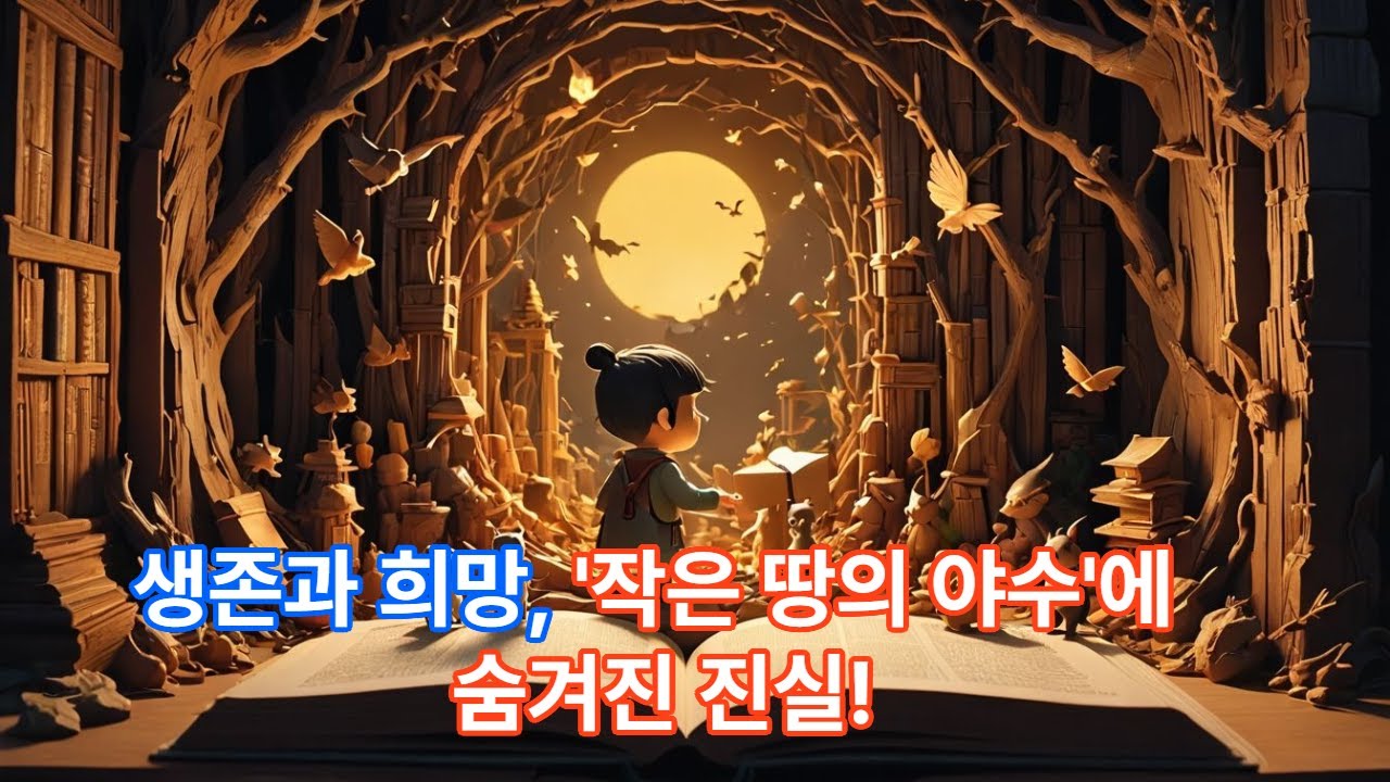 대한민국 작가 김주해 소설 톨스토이 문학상 작은땅의 야수 리뷰 투