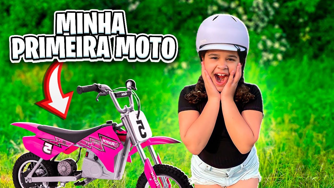 COMPREI MINHA PRIMEIRA MOTO!!