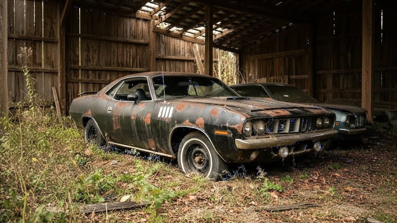 ASMR Car Restoration – Full Rebuild of 1971 Plymouth Hemi Cuda | From Abandoned to Like New