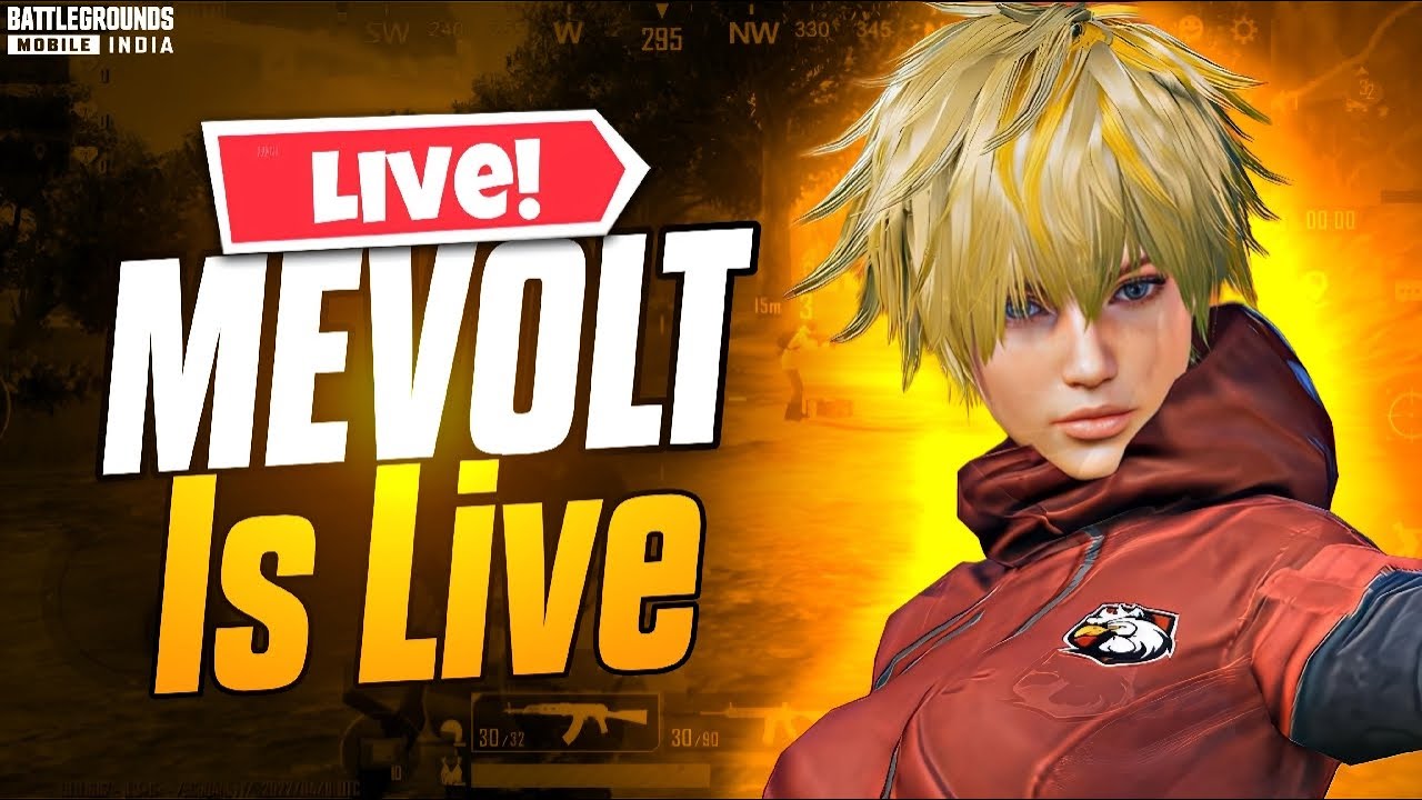 Bgmi Live Stream | Live Gameplay Bgmi | MEVOLT Live YT | #bgmilive #live #bgmi