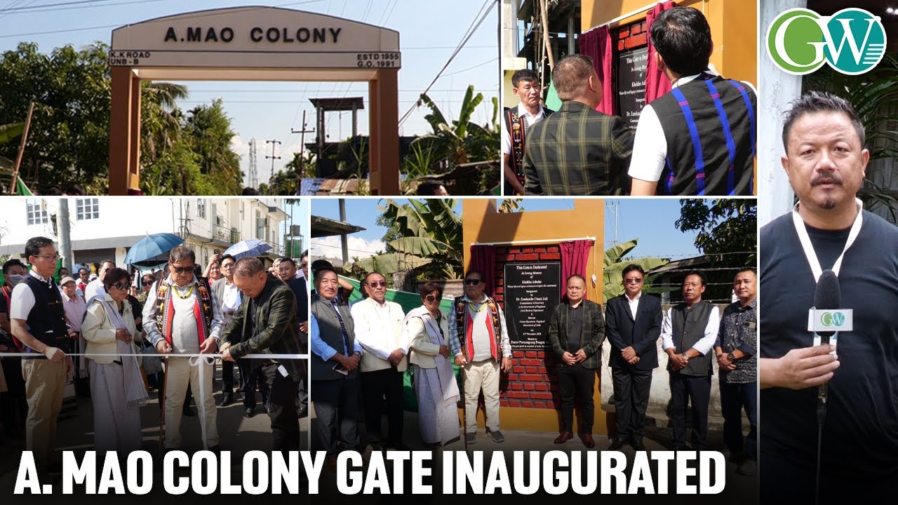 A.  MAO COLONY GATE INAUGURATED IN  HONOR OF KHEKHO ASHUHE