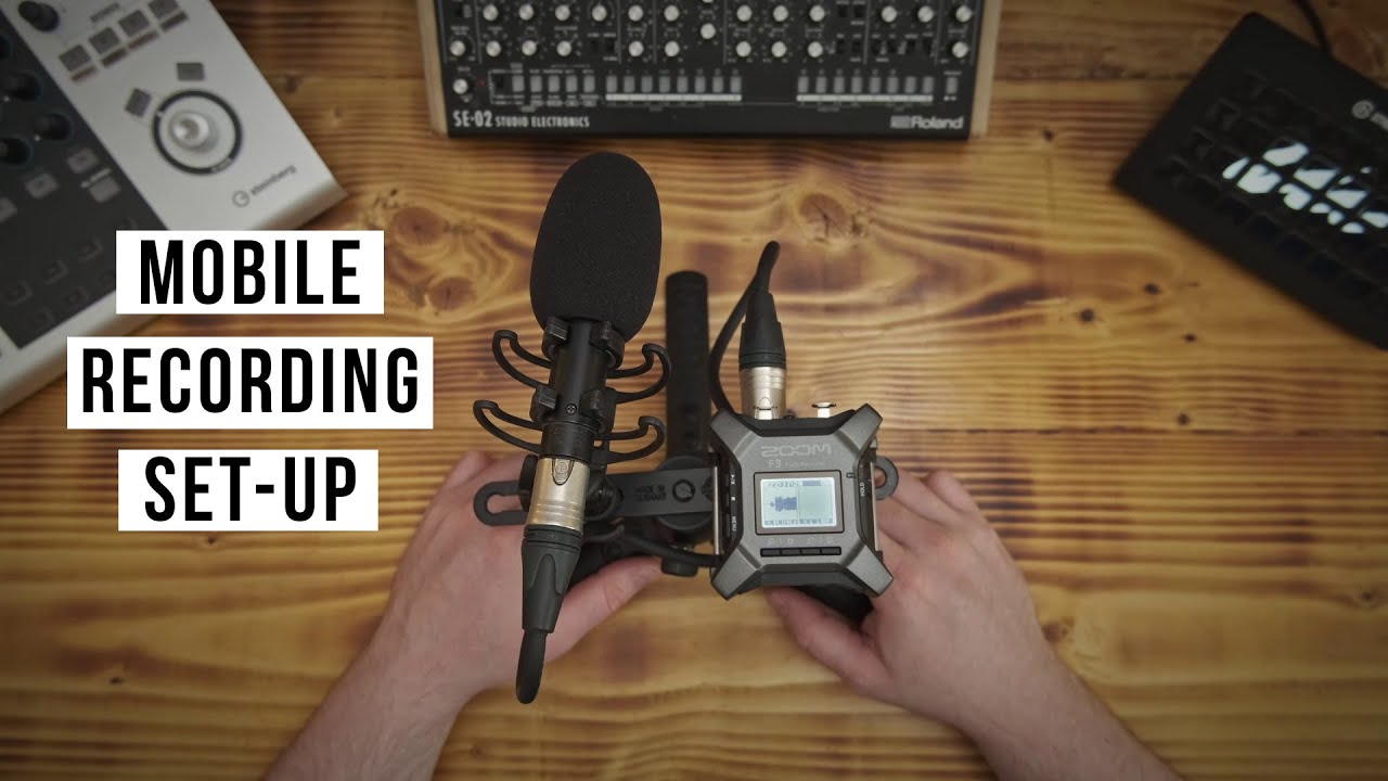 My Mobile Recording Set-Up (Zoom F3)