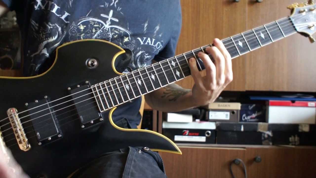 Black Veil Brides - Perfect Weapon (GUITAR COVER)