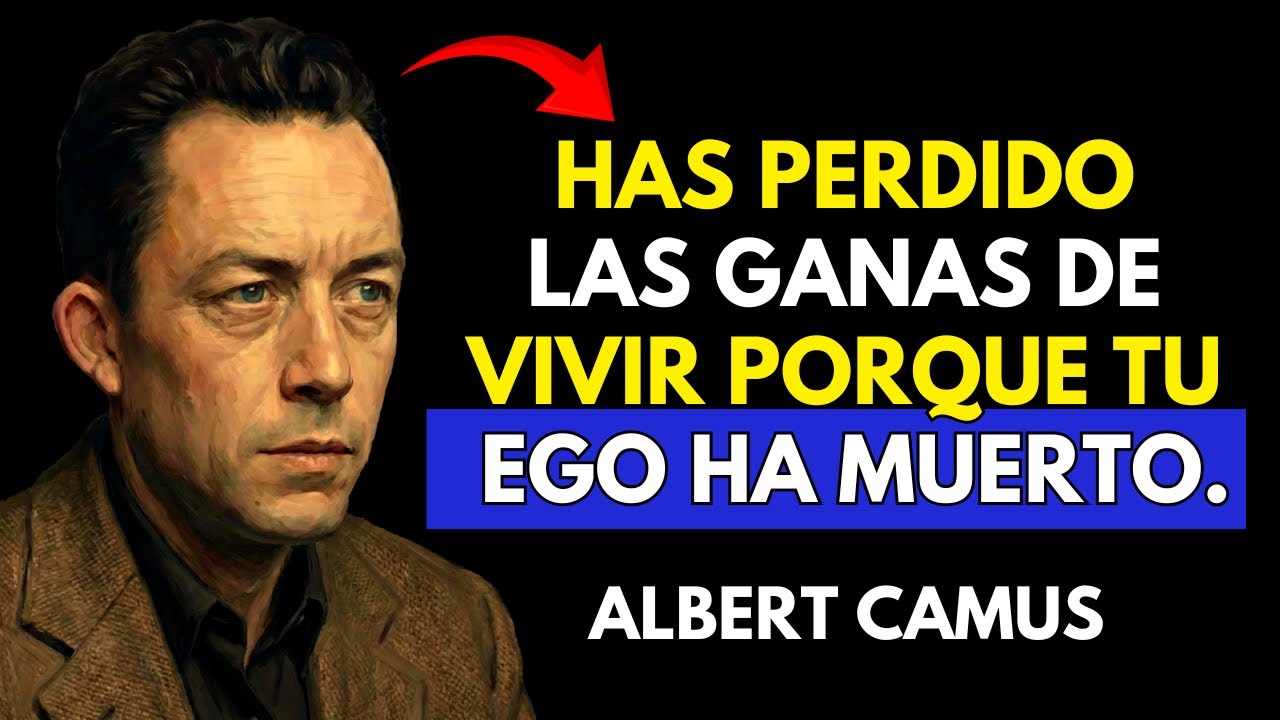 ¿Por qué NO TIENES ganas de VIVIR después del despertar espiritual (Camus lo explica)