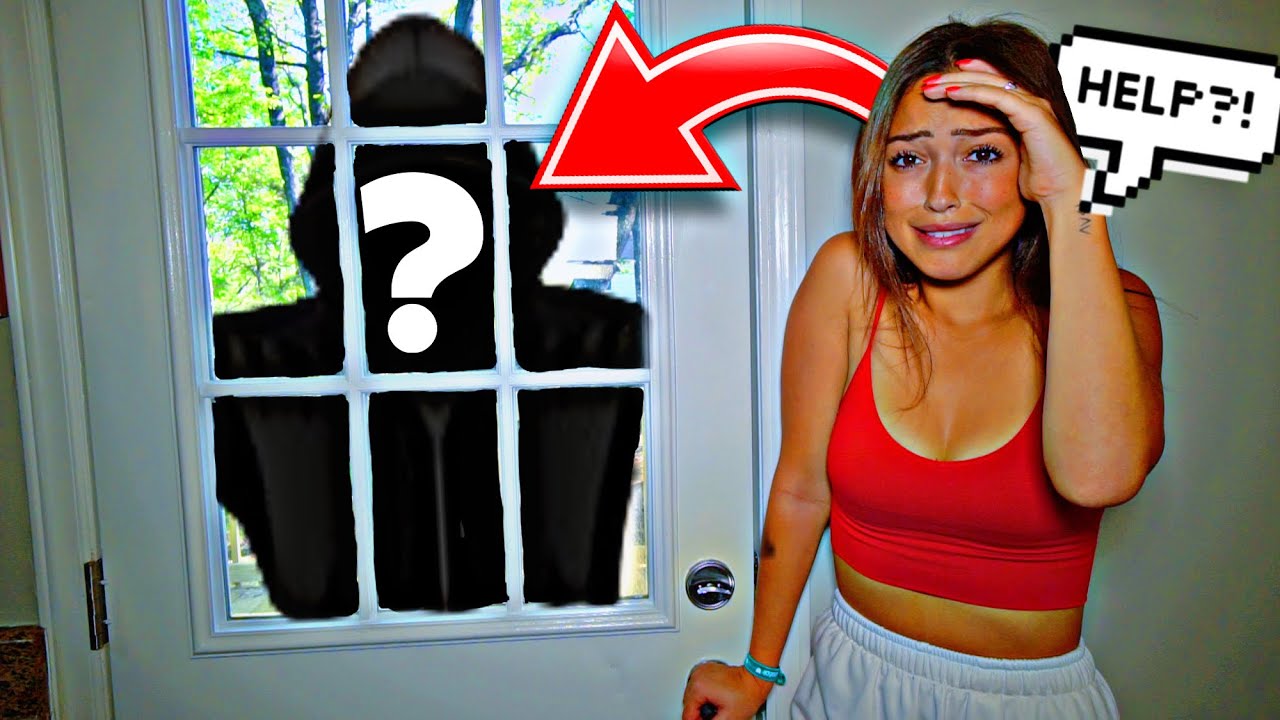 OUR STALKER TRIED TO BREAK IN... *HOME ALONE*