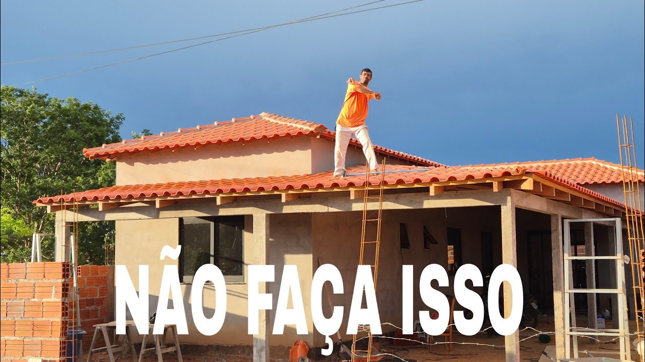COBERTURA DO VARANDAL CASA 🏠 EM L