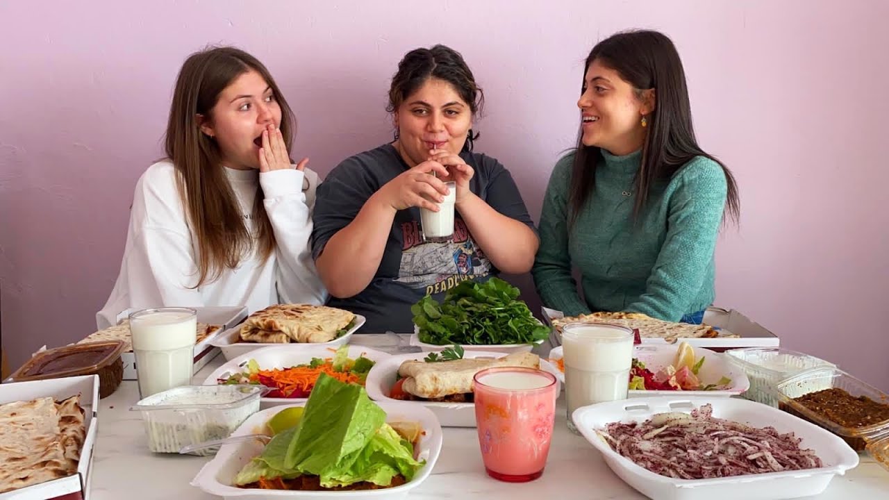 BİZDE ANI BİTMEZ+INFLUENCER DEDİKOKUSU MUKBANG (ENRA LAHMACUN MUKBANG TÜRKÇE)