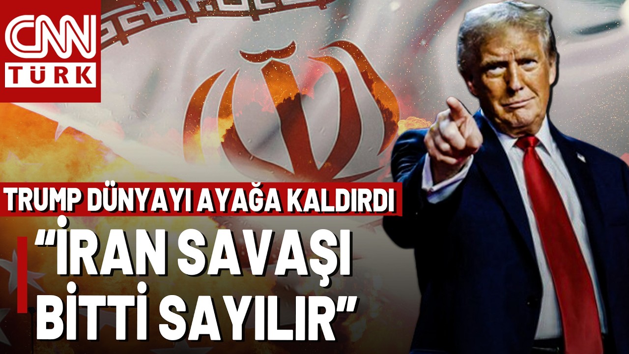 🚨Trump'tan Ani İran Çıkışı: 