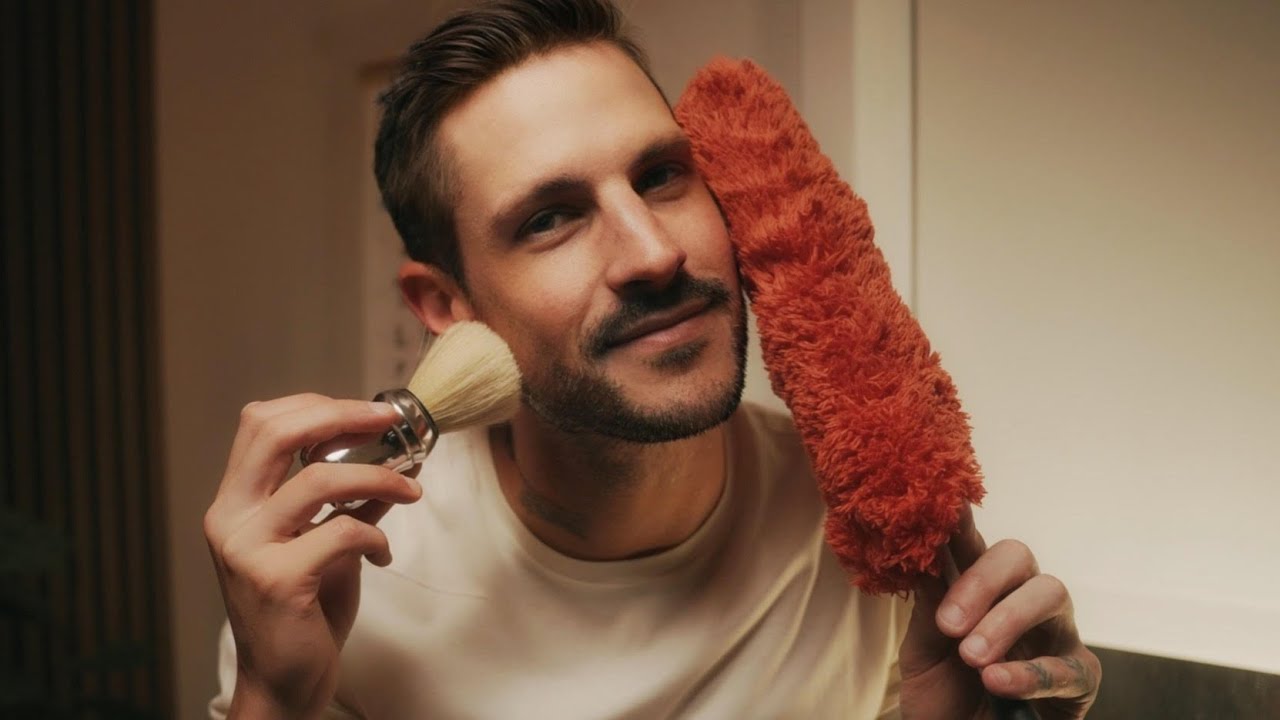 ASMR Dusting Your Face for INSANE Tingles (Ear to Ear Whisper)