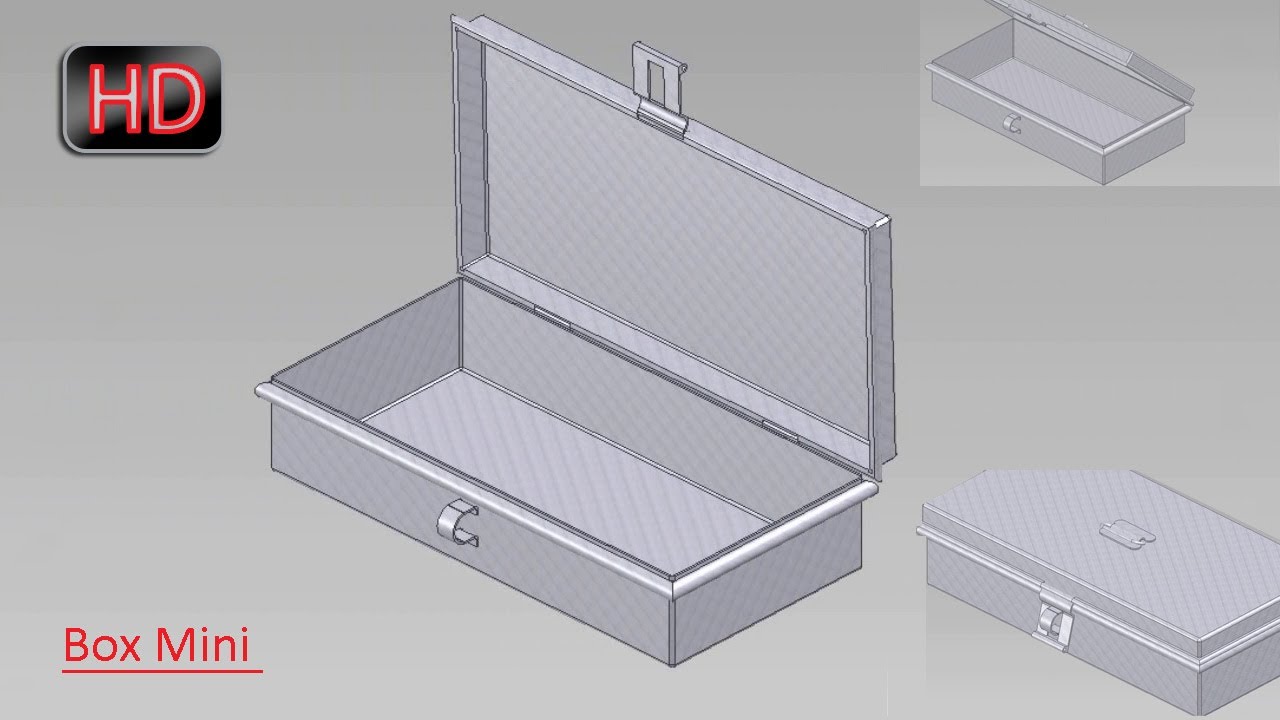 Animation of Box Mini HD (Autodesk Inventor)