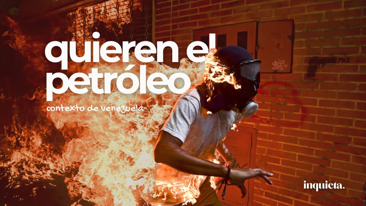 Trump quiere el petróleo de Venezuela 