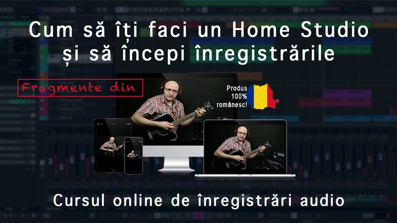 Cursul online de &icirc;nregistrări audio - previzualizare capitole