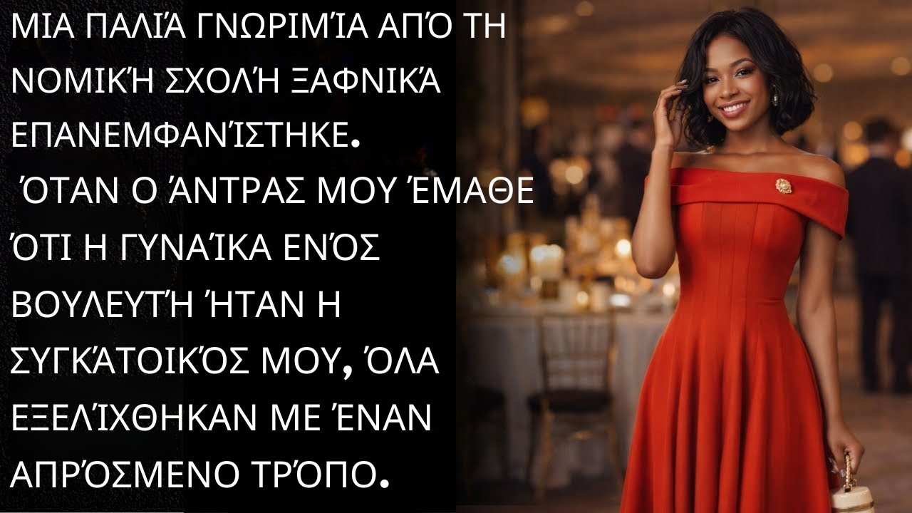 Ο σύζυγός μου έμεινε έκπληκτος όταν έμαθε ότι η σύζυγος ενός βουλευτή ήταν η πρώην συγκάτοικός μου