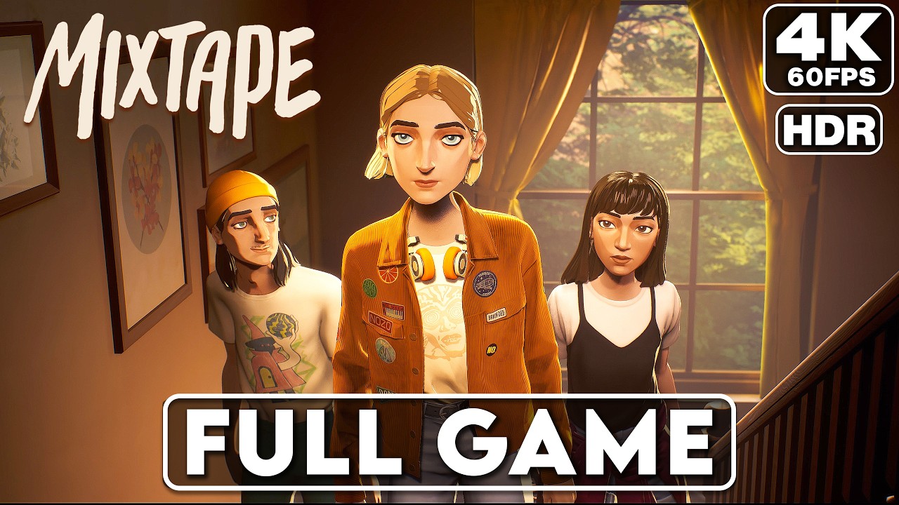 Mixtape - FULL GAME Walkthrough (4K HDR 60FPS) No Commentary