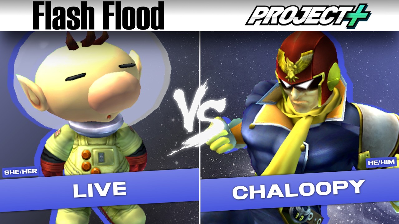 Flash Flood P+ Top Cut: LIVE (Olimar) vs. Chaloopy (Falcon)