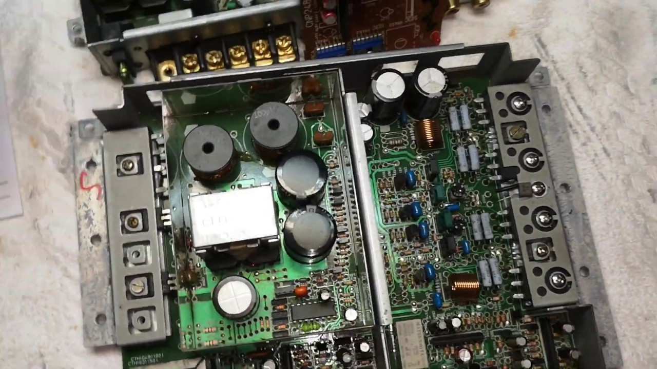 Pioneer gm-1200 / gm-2200 analisi riparazione repair parte 1