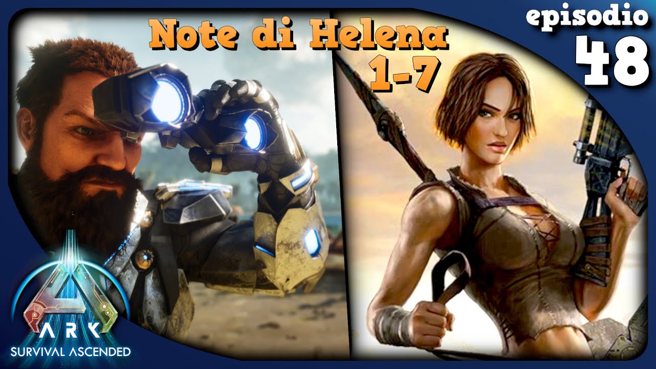 IL NUOVO BINOCOLO TEK e NOTE di HELENA WALKER (1-7) - Ark Survival Ascended | The Island | EP.48