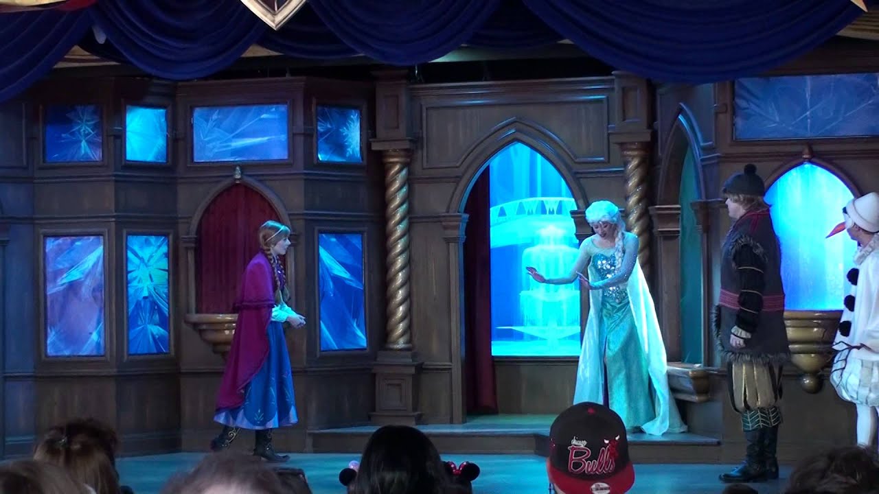 Frozen in California DisneyLand