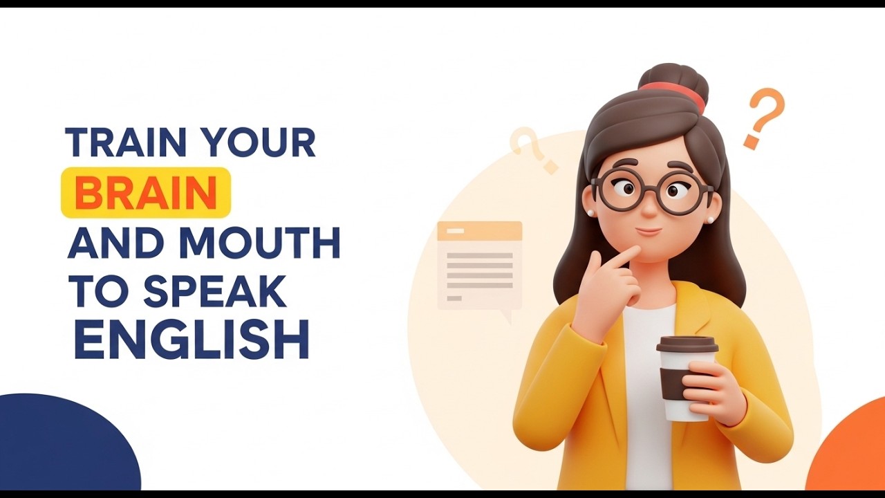 How to Train Your Brain and Mouth to Speak in English | English Speaking Tips | English Podcast