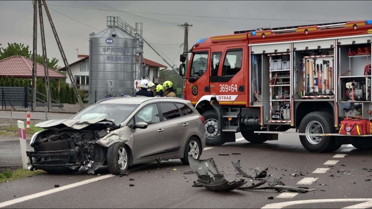 [24/2025] Wypadek dwóch samochodów osobowych - ALARMOWO OSP ORŁY [CABVIEW][TRĄBY]