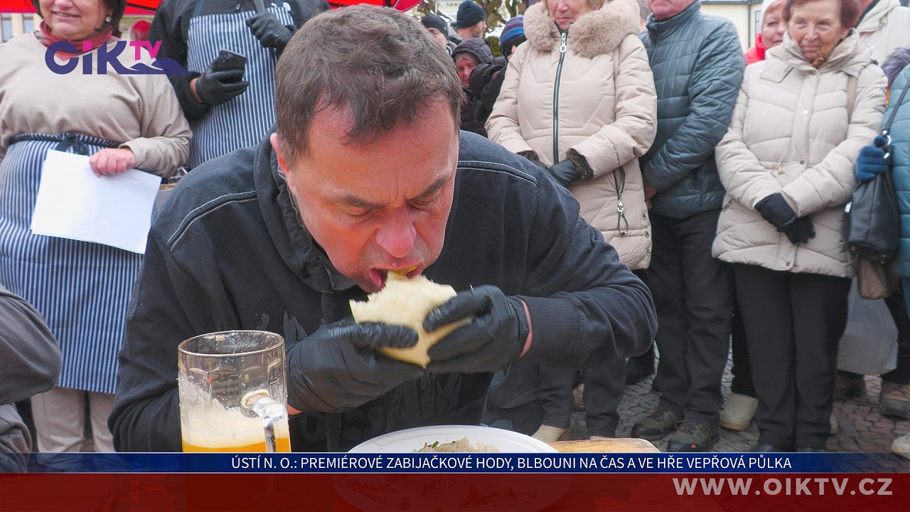 Ústí nad Orlicí: Premiérové zabijačkové hody, Blbouni na čas a ve hře vepřová půlka