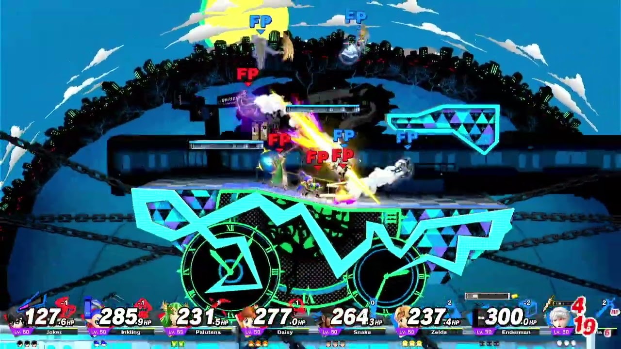 Super Smash Bros Ultimate Amiibo Fights Request Stamina Stage Morph Team Battle