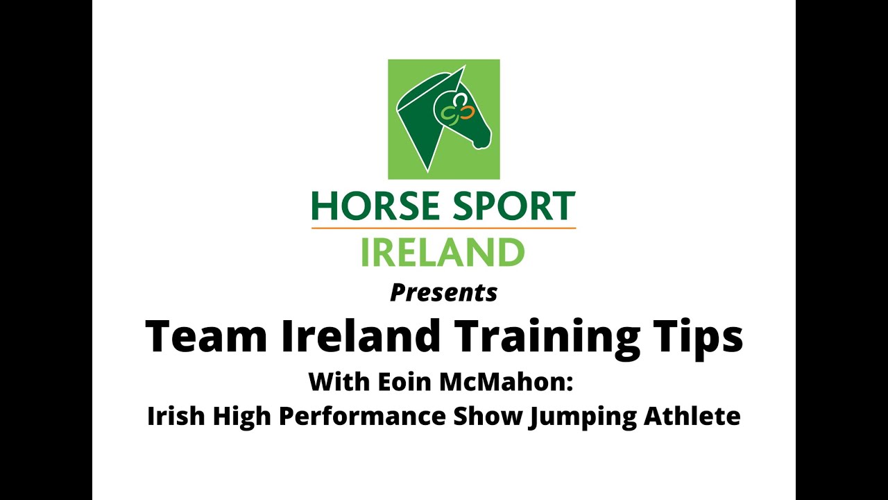 Team Ireland Training Tips with Eoin McMahon