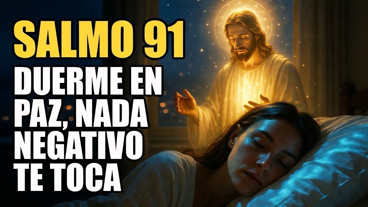 Salmo 91 para Dormir en Paz HOY 🌙 Oración Poderosa de Protección Contra Energías Negativas