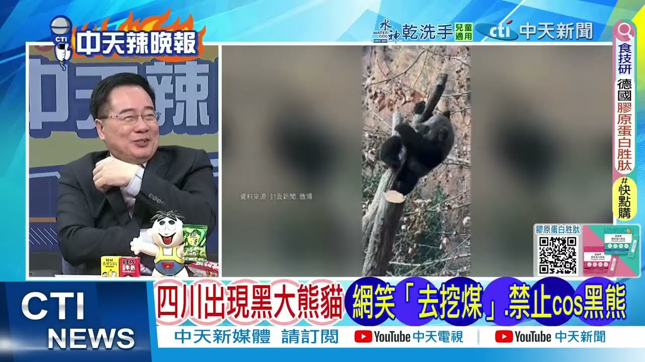 【每日必看】四川出現黑大熊猫 網笑「去挖煤」禁止cos黑熊｜殲-35上艦 山東號驚人一幕｜20260227｜辣晚報