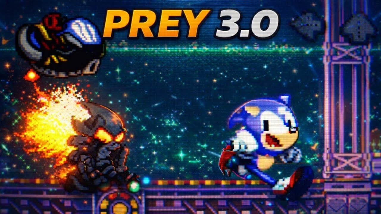 Friday Night Funkin': Prey Good future [ Sonic.EXE 3.0 ]