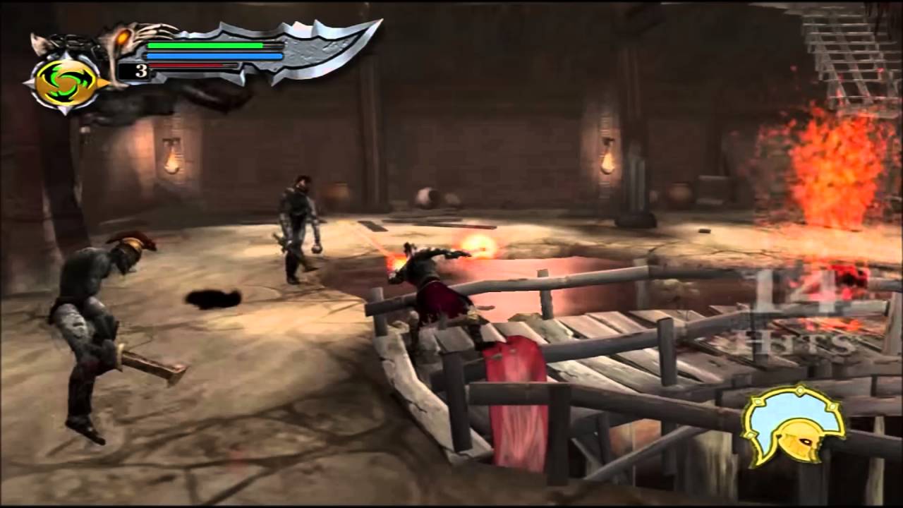 Athens Rooftops Fighting (in game version) - God of War 1 Soundtrack