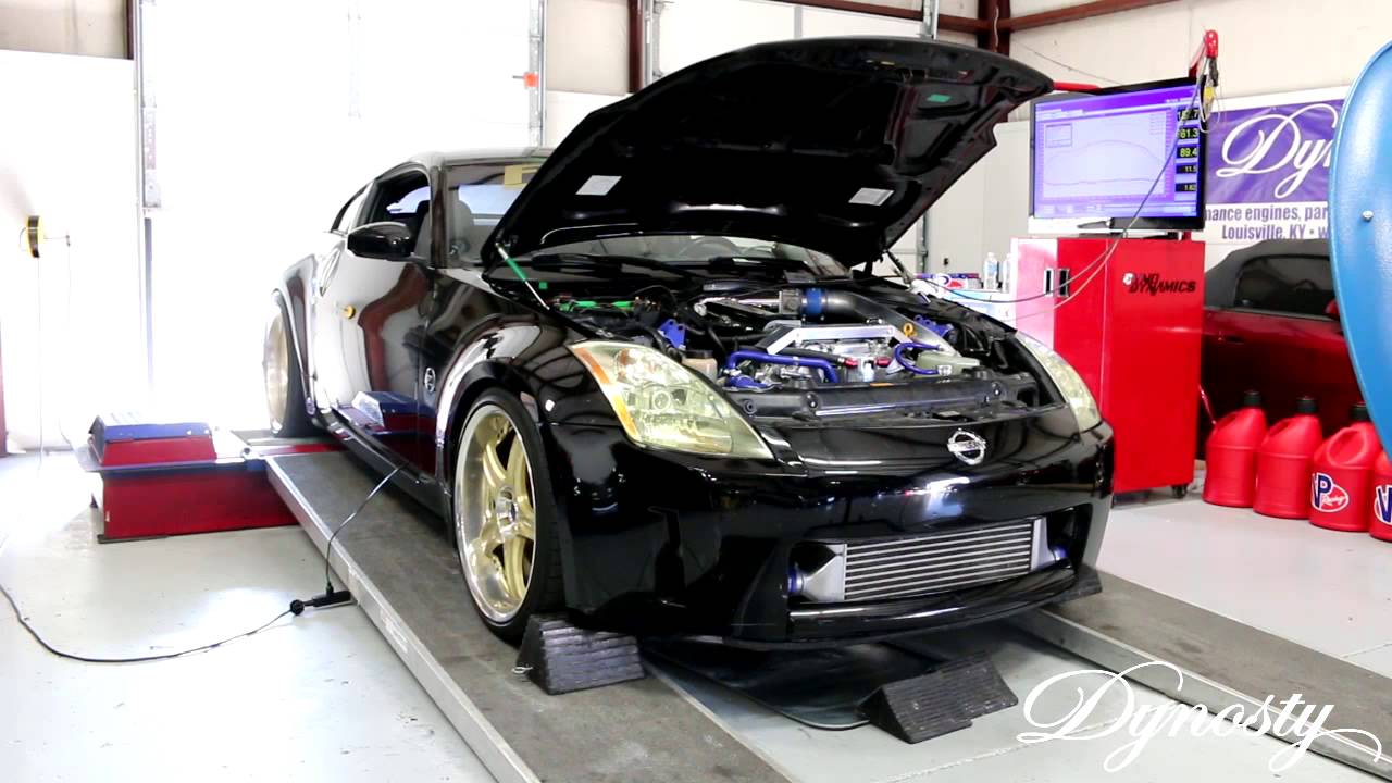 350Z Greddy Twin Turbo Tuned at Dynosty