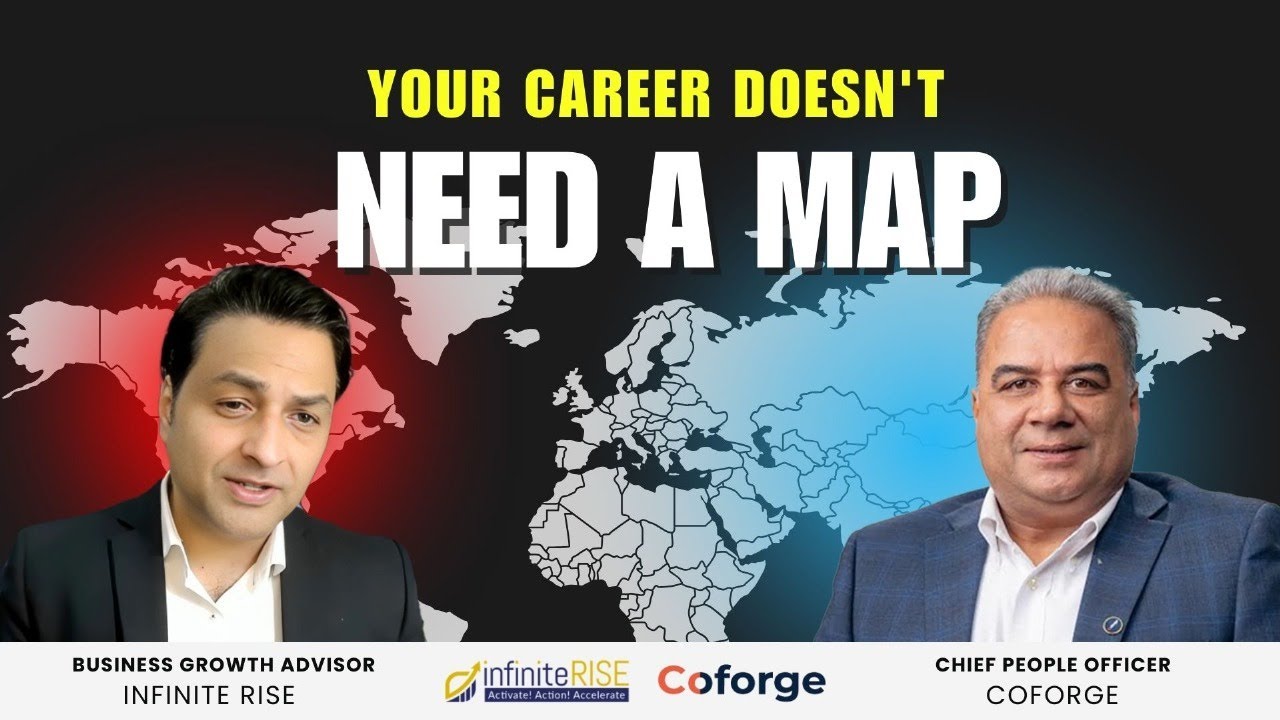 Your Career Doesn&rsquo;t Need a Map | Pankaj Khanna Chief people officer #coforge