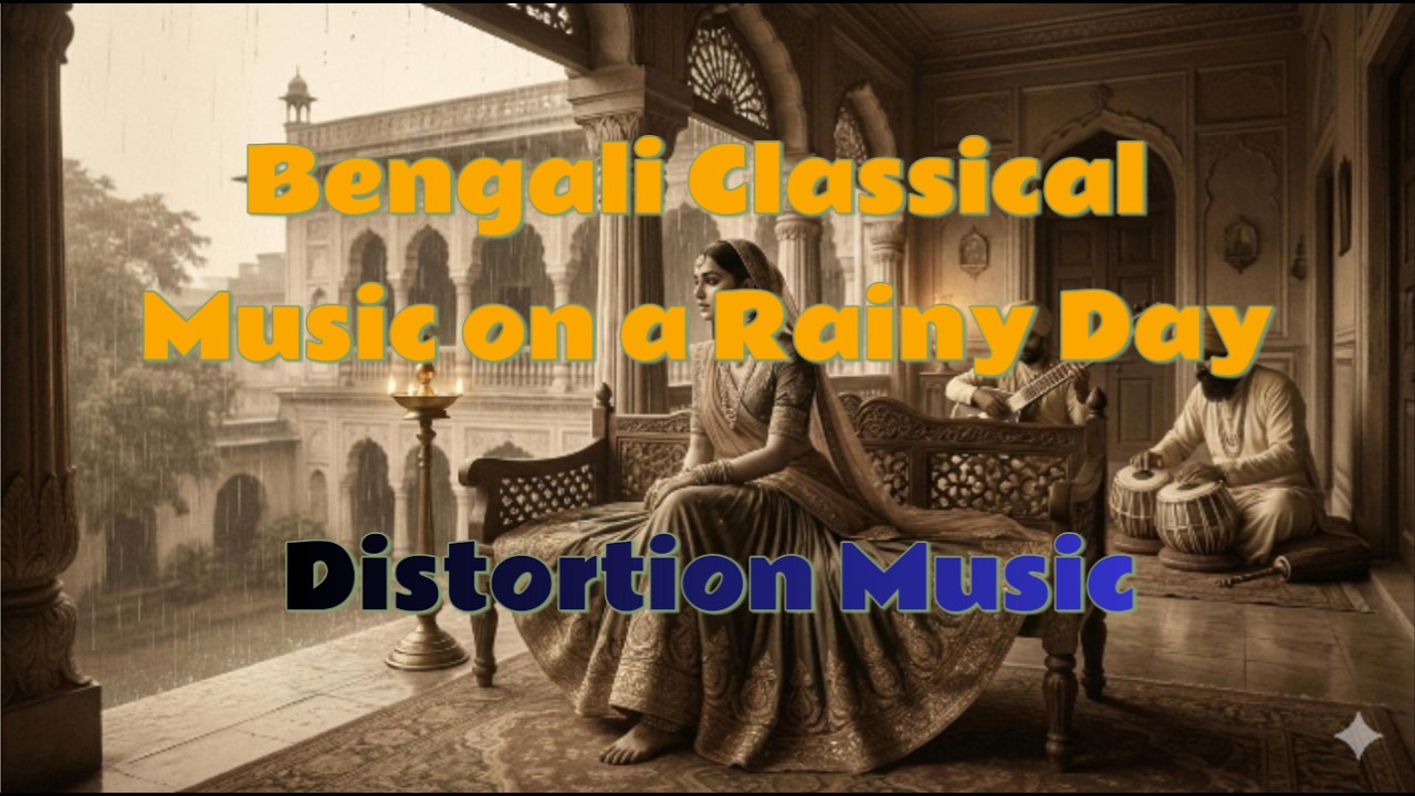 Viraha The Queen's Longing | Classical Music | Instrumental | Sad & Emotional | Rain & Thunderstorm