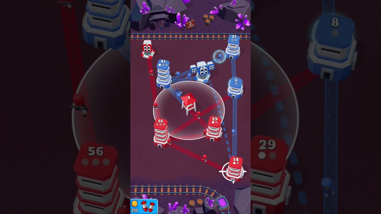 tower 🗼 war #battle #gameplay #bigbattle #augmentedrealitygame #battle