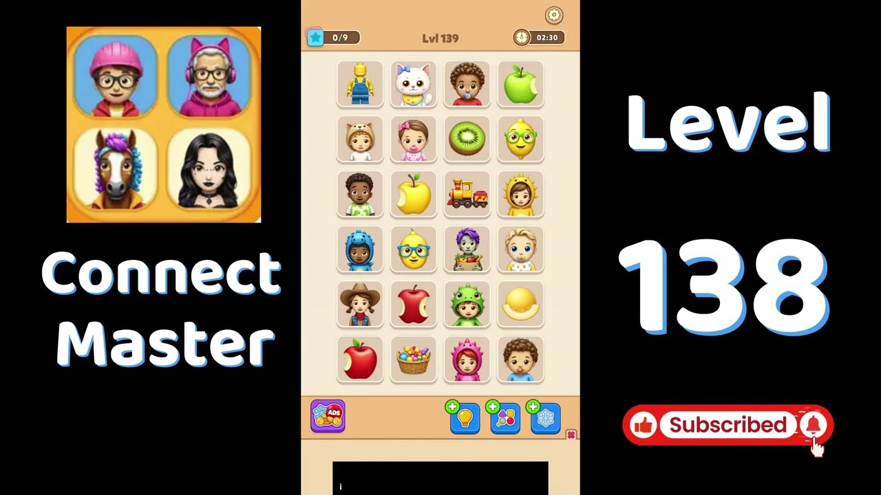 Connect Master Level 139 Walkthrough 🧩 | Match Puzzle | Puzzle Solutions & Tips | Go Answer