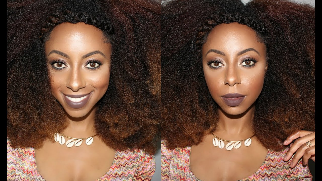 The Best extensions for 4b and 4c natural hair! Hergivenhair initial review! || Jessica Pettway