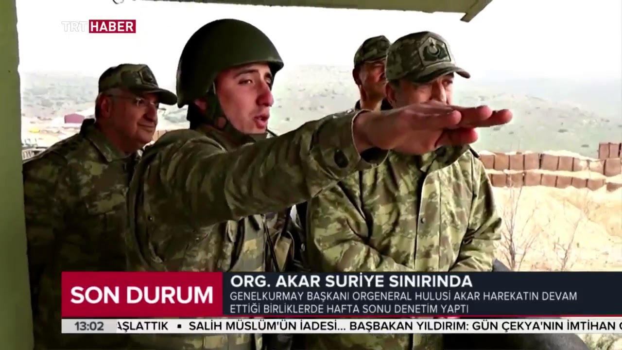 Genelkurmay Başkanı Orgeneral Hulusi Akar,  birlikleri denetledi.